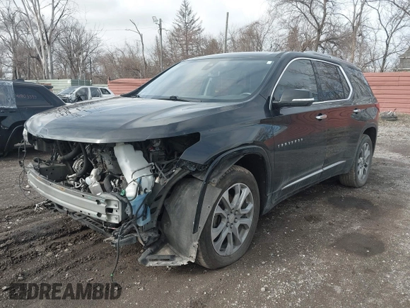 2018 Chevrolet Traverse Premier with VIN 1GNERKKW1JJ254019, listed as a IAAI auction lot 41917895 with 153,258 mi miles. Bid and sale history available at carsss.com. Image 18.
