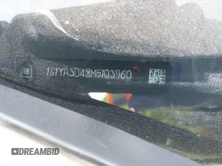 2021 Chevrolet Corvette 1LT z VIN 1G1YA3D48M5103960, wystawiony jako IAAI lot #41768406 z przebiegiem Nie podano mil oraz . Historia ofert i sprzedaży dostępna na DreamBid. Obrazek 9.