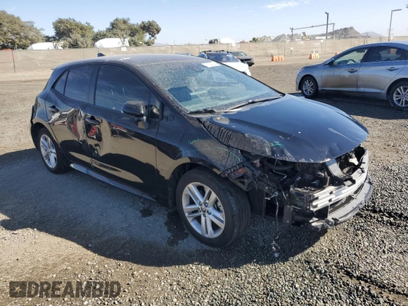 2021 Toyota Corolla Hatchback SE with VIN JTND4MBE4M3115822, listed as a Copart auction lot 77622034 with 83,268 mi miles and Salvage Title. Bid and sale history available at carsss.com. Image 4.