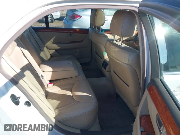 2005 Lexus LS 430 z VIN JTHBN36F855003387, wystawiony jako IAAI lot #41455883 z przebiegiem 279 683 mil mil oraz . Historia ofert i sprzedaży dostępna na DreamBid. Obrazek 8.
