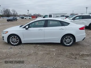 2019 Ford Fusion SE with VIN 3FA6P0H74KR278299, listed as a IAAI auction lot 41929565 with 53,425 mi miles. Bid and sale history available at carsss.com. Image 14.