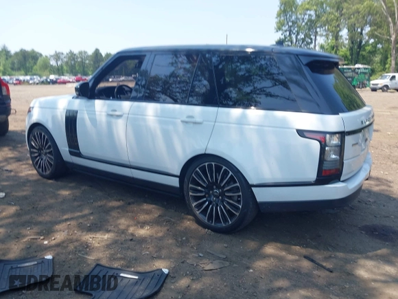 2015 Land Rover Range Rover Supercharged with VIN SALGS2TF3FA218272, listed as a IAAI auction lot 42463876 with 102,037 mi miles and . Bid and sale history available at DreamBid. Image 14.