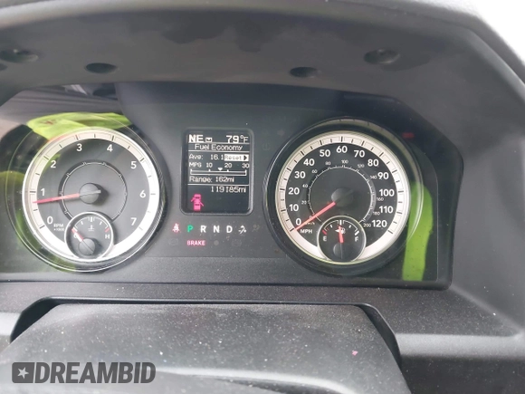 2017 Ram 1500 Express with VIN 1C6RR7KT9HS773117, listed as a IAAI auction lot 42214647 with 119,185 mi miles and . Bid and sale history available at DreamBid. Image 7.