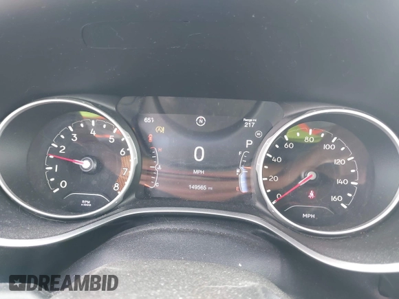 2020 Jeep Compass Limited with VIN 3C4NJCCB8LT128866, listed as a IAAI auction lot 42420735 with 149,565 mi miles and . Bid and sale history available at DreamBid. Image 7.