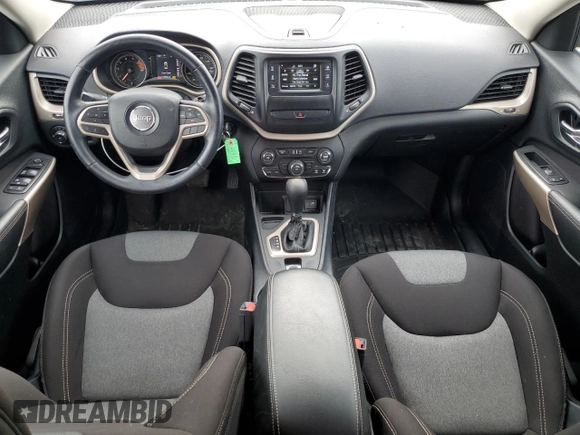 2018 Jeep Cherokee Latitude with VIN 1C4PJLCX5JD518007, listed as a Copart auction lot 53692425 with 30,101 mi miles and Salvage Title. Bid and sale history available at DreamBid. Image 8.