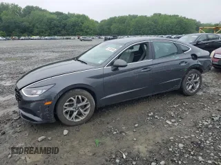2020 Hyundai Sonata SEL z VIN 5NPEL4JA7LH046296, wystawiony jako Copart lot #57030185 z przebiegiem 42 908 mil mil oraz Szkoda całkowita • Salvage title. Historia ofert i sprzedaży dostępna na DreamBid. Obrazek 1.