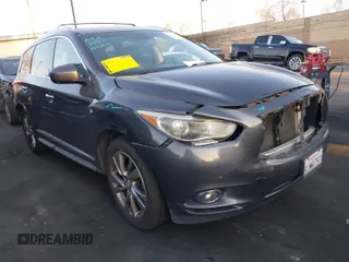 2014 Infiniti QX60 with VIN 5N1AL0MNXEC540314, listed as a IAAI auction lot 41932761 with 177,785 mi miles. Bid and sale history available at carsss.com. Image 1.