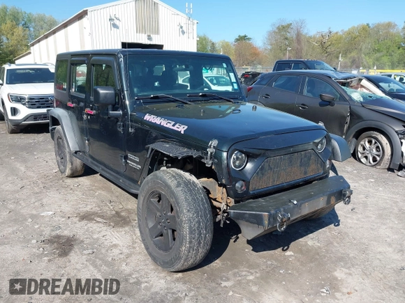 2012 Jeep Wrangler Unlimited Sport z VIN 1C4BJWDG1CL220511, wystawiony jako IAAI lot #42227037 z przebiegiem 157 914 mil mil oraz . Historia ofert i sprzedaży dostępna na DreamBid. Obrazek 6.
