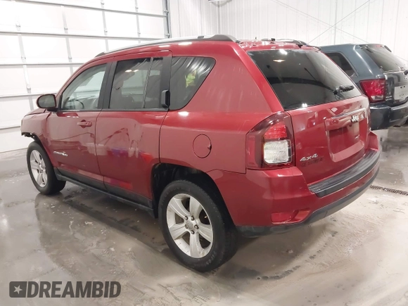 2016 Jeep Compass Latitude with VIN 1C4NJDEB4GD706945, listed as a IAAI auction lot 42010529 with 74,742 mi miles and . Bid and sale history available at DreamBid. Image 3.