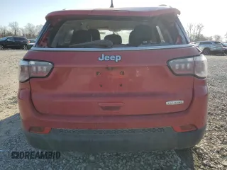 2019 Jeep Compass Altitude with VIN 3C4NJCBB7KT658195, listed as a Copart auction lot 48542205 with 71,134 mi miles and Salvage Title. Bid and sale history available at carsss.com. Image 6.