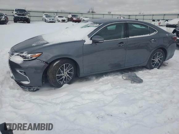 2017 Lexus ES with VIN 58ABK1GG1HU076444, listed as a Copart auction lot 45568375 with 57,152 mi miles and Salvage Title. Bid and sale history available at carsss.com. Image 1.