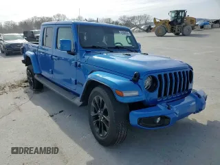 2022 Jeep Gladiator Overland with VIN 1C6HJTFG6NL124535, listed as a Copart auction lot 45988595 with 17,151 mi miles and Salvage title. Bid and sale history available at DreamBid. Image 11.