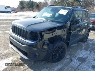 2016 Jeep Renegade Latitude with VIN ZACCJBBT8GPD00919, listed as a IAAI auction lot 41379627 with 104,791 mi miles. Bid and sale history available at carsss.com. Image 18.