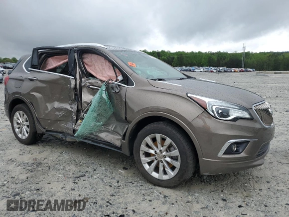 2017 Buick Envision Essence with VIN LRBFXBSA4HD195773, listed as a Copart auction lot 51854185 with 123,969 mi miles and Salvage Title. Bid and sale history available at carsss.com. Image 4.