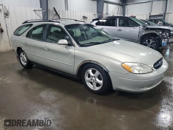 2003 Ford Taurus SE Standard with VIN 1FAFP58U43A136534, listed as a Copart auction lot 53632405 with 194,902 mi miles and Salvage Title. Bid and sale history available at carsss.com. Image 4.
