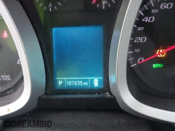 2012 Chevrolet Equinox LT w/1LT with VIN 2GNFLDE59C6140953, listed as a IAAI auction lot 41465104 with 187,439 mi miles. Bid and sale history available at carsss.com. Image 7.