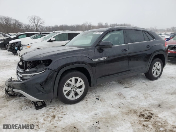 2021 Volkswagen Atlas Cross Sport 2.0T S with VIN 1V2GC2CA6MC237214, listed as a Copart auction lot 38654554 with 31,336 mi miles. Bid and sale history available at carsss.com. Image 1.