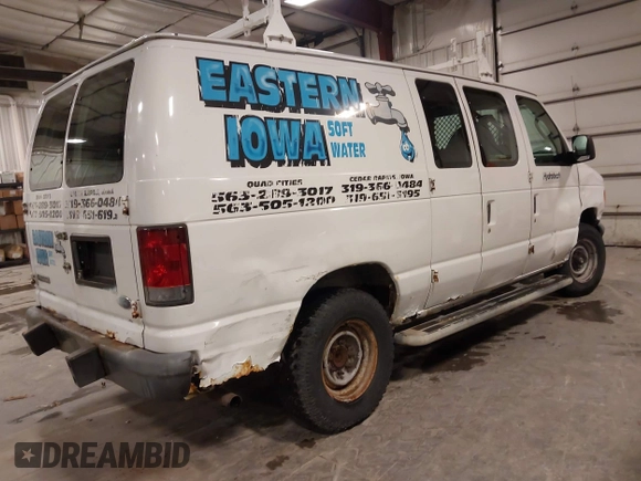 2006 Ford Econoline Cargo with VIN 1FTNE24W56DA13331, listed as a IAAI auction lot 41822424 with 370,496 mi miles and . Bid and sale history available at DreamBid. Image 4.