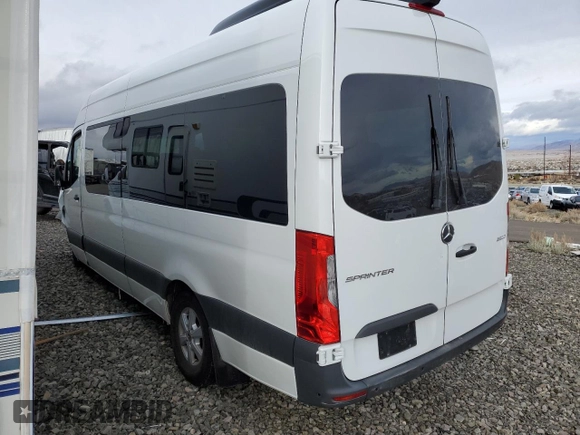2023 Mercedes-Benz Sprinter Passenger with VIN W1Z4NGHYXPT142992, listed as a Copart auction lot 85816034 with 34,119 mi miles and Clean Title. Bid and sale history available at carsss.com. Image 3.