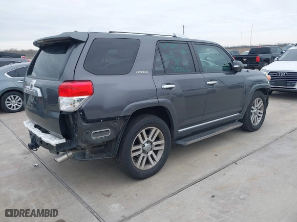 2010 Toyota 4Runner SR5 with VIN JTEZU5JR0A5012171, listed as a IAAI auction lot 41289747 with 151,537 mi miles. Bid and sale history available at carsss.com. Image 4.