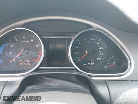 2015 Audi Q7 Premium Plus with VIN WA1LGAFE1FD016429, listed as a IAAI auction lot 42453301 with 123,139 mi miles and . Bid and sale history available at DreamBid. Image 7.