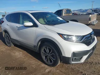 2020 Honda CR-V EX with VIN 5J6RW2H58LA013525, listed as a IAAI auction lot 41713145 with 22,201 mi miles. Bid and sale history available at carsss.com. Image 1.