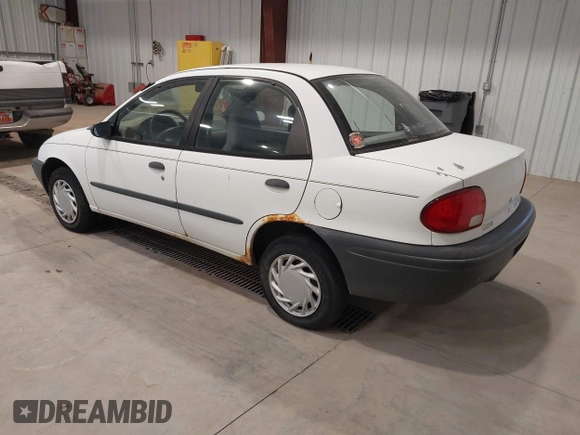 1996 Geo Metro z VIN 2C1MR529XT6777469, wystawiony jako IAAI lot #41392706 z przebiegiem 353 287 mil mil oraz . Historia ofert i sprzedaży dostępna na DreamBid. Obrazek 3.