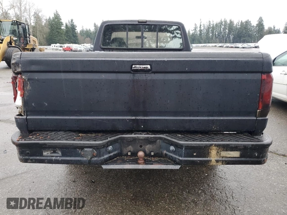1992 Ford F-150 with VIN 1FTEX14N2NKB29155, listed as a Copart auction lot 84871474 with 104,765 mi miles and Salvage Title. Bid and sale history available at carsss.com. Image 6.