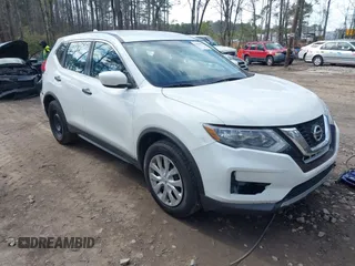 2017 Nissan Rogue SV with VIN KNMAT2MT1HP567364, listed as a IAAI auction lot 41666054 with 201,231 mi miles. Bid and sale history available at carsss.com. Image 1.
