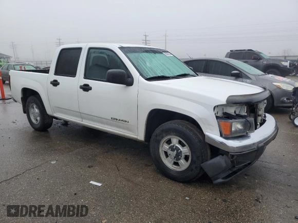 2004 GMC Canyon 1SB SLE Z85 with VIN 1GTCS136348213545, listed as a Copart auction lot 85020254 with 190,093 mi miles and Salvage Title. Bid and sale history available at carsss.com. Image 4.