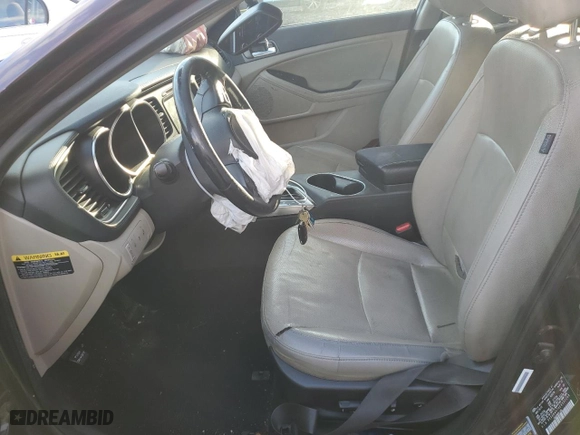 2014 Kia Optima EX with VIN 5XXGN4A70EG332268, listed as a Copart auction lot 86608734 with 153,488 mi miles and Salvage Title. Bid and sale history available at carsss.com. Image 7.