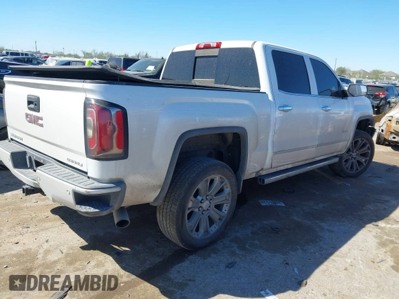 2017 GMC Sierra 1500 Denali with VIN 3GTU2PEJ4HG197560, listed as a IAAI auction lot 41814300 with 93,311 mi miles and . Bid and sale history available at DreamBid. Image 4.