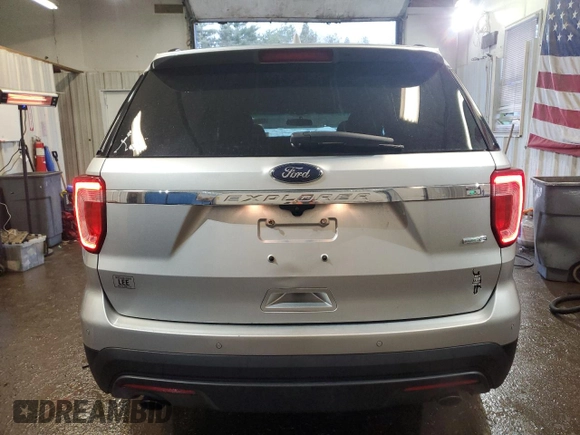 2017 Ford Explorer with VIN 1FM5K8BH6HGD24845, listed as a Copart auction lot 48048355 with 111,764 mi miles and Salvage Title. Bid and sale history available at carsss.com. Image 6.