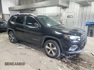 2020 Jeep Cherokee Limited with VIN 1C4PJMDX6LD656243, listed as a Copart auction lot 51842845 with 55,515 mi miles and Salvage Title. Bid and sale history available at carsss.com. Image 4.