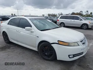 2007 Acura TL with VIN 19UUA66287A023297, listed as a IAAI auction lot 42111537 with 226,242 mi miles. Bid and sale history available at carsss.com. Image 1.