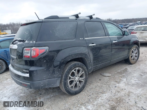 2016 GMC Acadia SLT with VIN 1GKKVRKD2GJ113052, listed as a IAAI auction lot 41624175 with 131,159 mi miles. Bid and sale history available at carsss.com. Image 4.