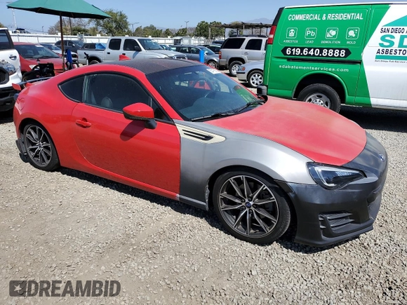2017 Subaru BRZ Premium with VIN JF1ZCAB19H9606212, listed as a Copart auction lot 50418555 with 66,410 mi miles and Salvage Title. Bid and sale history available at carsss.com. Image 4.