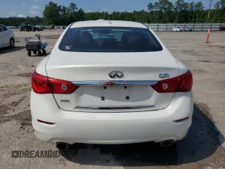2014 Infiniti Q50 Sport with VIN JN1BV7AR2EM693415, listed as a Copart auction lot 59923525 with 202,658 mi miles and Clean title. Bid and sale history available at DreamBid. Image 6.