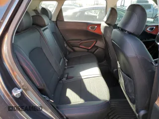 2021 Kia Soul Turbo with VIN KNDJ53AFXM7738279, listed as a Copart auction lot 77815624 with 23,793 mi miles and Salvage Title. Bid and sale history available at DreamBid. Image 10.
