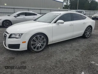 2014 Audi A7 3.0 Premium Plus with VIN WAUWGAFC5EN007403, listed as a Copart auction lot 66097684 with 147,653 mi miles and Salvage Title. Bid and sale history available at carsss.com. Image 1.