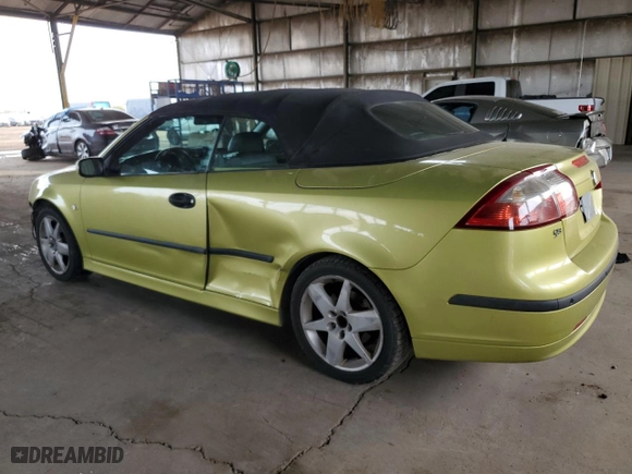 2005 Saab 9-3 Arc with VIN YS3FD79Y856000504, listed as a Copart auction lot 82706344 with NaN miles and Salvage Title. Bid and sale history available at carsss.com. Image 2.