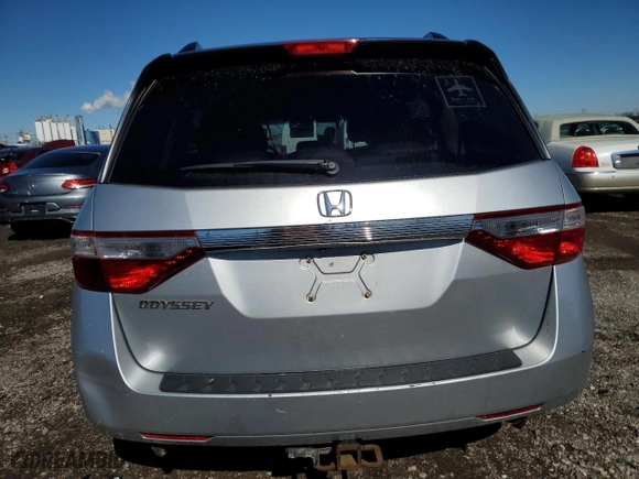 2013 Honda Odyssey EX-L with VIN 5FNRL5H69DB012899, listed as a Copart auction lot 48173325 with 203,191 mi miles and Salvage Title. Bid and sale history available at carsss.com. Image 6.