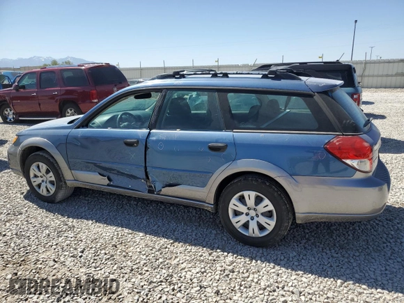 2008 Subaru Outback with VIN 4S4BP60CX87345729, listed as a Copart auction lot 61358935 with 137,932 mi miles and Salvage title. Bid and sale history available at DreamBid. Image 2.