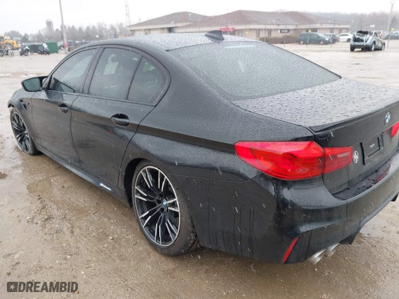 2020 BMW M5 Competition with VIN WBSJF0C00LCD37331, listed as a IAAI auction lot 41738410 with 49,788 mi miles. Bid and sale history available at carsss.com. Image 3.
