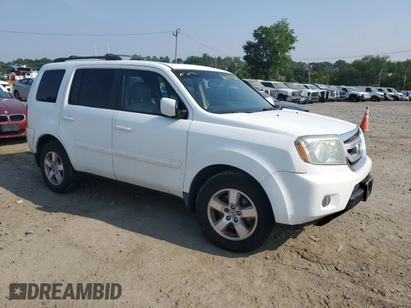 2011 Honda Pilot EX-L z VIN 5FNYF4H54BB031703, wystawiony jako Copart lot #60595295 z przebiegiem Nie podano mil oraz Czysty tytuł • Clean title. Historia ofert i sprzedaży dostępna na DreamBid. Obrazek 4.