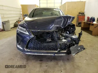 2021 Lexus RX with VIN 2T2YGMDA4MC072030, listed as a Copart auction lot 44034824 with 43,791 mi miles. Bid and sale history available at carsss.com. Image 5.
