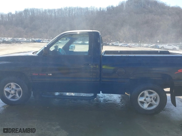 1996 Dodge Ram 1500 with VIN 1B7HC16YXTS701778, listed as a IAAI auction lot 41753120 with 110,204 mi miles. Bid and sale history available at carsss.com. Image 14.