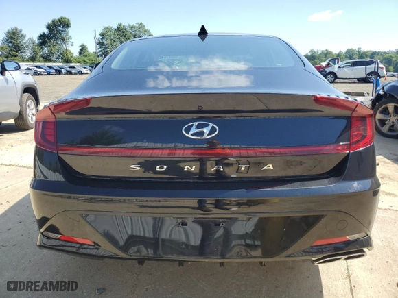 2023 Hyundai Sonata SEL with VIN KMHL64JA3PA281446, listed as a Copart auction lot 66682044 with 5,317 mi miles and Salvage Title. Bid and sale history available at carsss.com. Image 6.