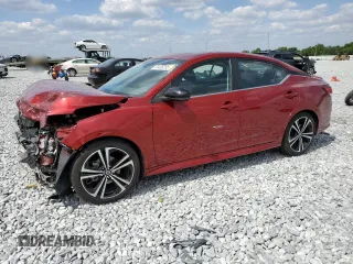 2021 Nissan Sentra SR with VIN 3N1AB8DV0MY291665, listed as a Copart auction lot 55495255 with 55,123 mi miles and Non Repairable. Bid and sale history available at DreamBid. Image 1.