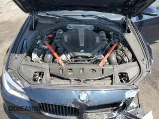 2016 BMW 5 Series 550i xDrive with VIN WBAKP9C52GG587591, listed as a Copart auction lot 58402505 with 94,384 mi miles and Salvage title. Bid and sale history available at DreamBid. Image 11.